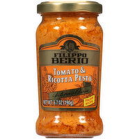 Filippo Berio Tomato & Ricotta Pesto - 6.7 Ounce