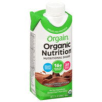 Orgain Nutritional Shake, Creamy Chocolate Fudge Flavored - 11 Fluid ounce