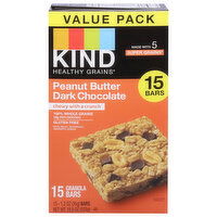 Kind Granola Bars, Peanut Butter Dark Chocolate, Value Pack - 15 Each