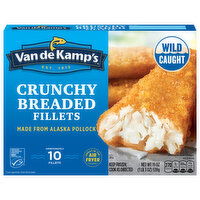 Van de Kamp's Crunchy Breaded Fillets - 19 Ounce