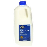 First Street Milk, Reduced Fat, 2% Milkfat, 0.5 Gallon