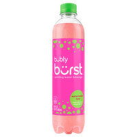 Bubly Sparkling Water Beverage, Watermelon Lime, 16.9 Fluid ounce