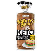 Nature's Own Keto Soft White Bread - 16 Ounce