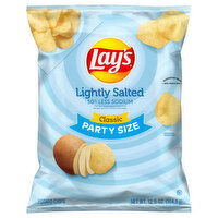 Lay's Lightly Salted Classic Potato Chips Party Size - 12.5 Ounce