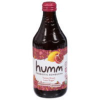 Humm Kombucha, Probiotic, Pomegranate Lemonade - 14 Fluid ounce