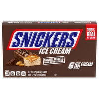 Snickers Ice Cream Bars, 6 Each