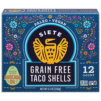 Siete Grain Free Taco Shells - 12 Each