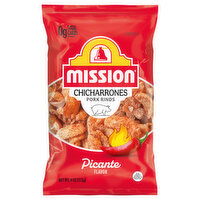 Mission Chicharrones Picante Flavor Pork Rinds - 4 Ounce