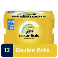 Bounty Select-A-Size Paper Towels, White, 12 Double Rolls = 24 Regular Rolls - 12 Each