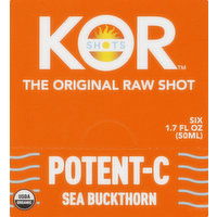 Kor Shots Sea Buckthorn, Potent-C - 6 Each