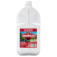 Arrowhead Spring Water, 100% Mountain, 128 Ounce