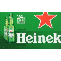 Heineken Beer, Premium, Malt Lager, Original, 24 Pack - 24 Each