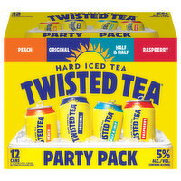 Twisted Tea Assorted Hard Ice Tea Party Pack - 12 Millilitre