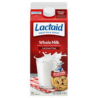 Lactaid Milk, Lactose Free, Whole, 0.5 Gallon