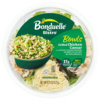 Bonduelle Grilled Chicken Caesar Bowls with Creamy Caesar Dressing