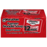 Maruchan Beef Flavor Ramen Noodle Soup