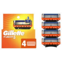 Gillette Fusion5 Razor Refills for Men, 4 Razor Blade Refills - 4 Each