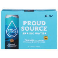 Proud Source Spring Water - 8 Each