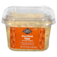 First Street Potato Salad, Deviled Egg - 16 Ounce