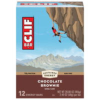 Clif Bar Chocolate Brownie Energy Bars - 12 Each