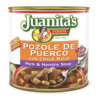 Juanita's Soup, Pork & Hominy - 25 Ounce