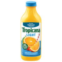 Tropicana No Pulp Light Orange Juice Beverage