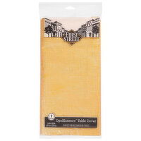 First Street Table Cover, Citrine Gold - 1 Each