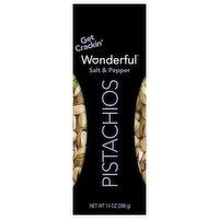 Wonderful Salt & Pepper Pistachios - 14 Ounce