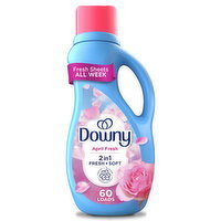 Downy Soft, 2 in 1 Soft and Fresh Liquid Fabric Softener, April Fresh - 44 Ounce