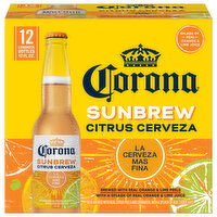 Corona Sunbrew Citrus Cerveza Beer - 12 Each