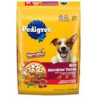 Pedigree Food for Dogs, with MarroBites Pieces, Grilled Steak & Vegetable Flavor, Adult - 224 Ounce