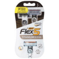 BiC Razors, Titanium - 2 Each