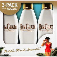 RumChata Caribbean Rum, with Real Dairy Cream, 3-Pack - 3 Each