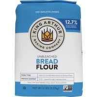 King Arthur Baking Bread Flour, Unbleached - 5 Pound