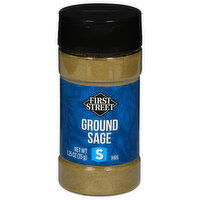 First Street Sage, Ground - 1.25 Ounce