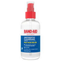 Band-Aid Max Pain Relief Antiseptic Cleansing Spray - 8 Fluid ounce