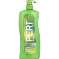 Pert Shampoo & Conditioner, 2-in-1, Classic Clean, for Normal Hair - 33.8 Ounce