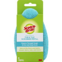 Scotch-Brite Scrubber Refill, Tub & Tile, Non-Scratch - 1 Each