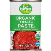 Sun Harvest Tomato Paste, Organic - 6 Ounce