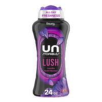 Downy Unstopables Laundry Beads, Lush Scent - 24 Ounce