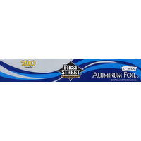 First Street Aluminum Foil, 12 Inches Wide, 200 Square Feet - 1 Each