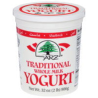 ARZ Yogurt, Whole Milk, Traditional - 32 Ounce