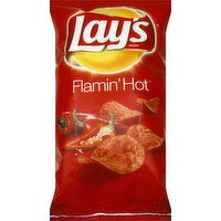 Lay's Potato Chips, Flame Hot Flavored - 7.74 Ounce