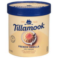 Tillamook Ice Cream, French Vanilla - 48 Ounce