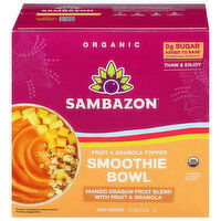 Sambazon Organic Fruit & Granola Topped Smoothie Bowl - 6.1 Ounce