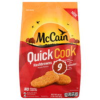 McCain Potato Patties, Quick Cook, Hasbrowns, 20 Ounce