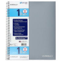 Top Flight 100 Sheets 1 Subject College Rule Notebook - 1 Each