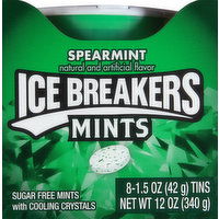 Ice Breakers Mints, Sugar Free, Spearmint - 8 Each