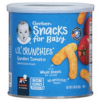 Gerber Lil' Crunchies, Garden Tomato, Crawler 8+ Months, 1.48 Ounce