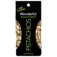 Wonderful Roasted & Salted Pistachios - 8 Ounce